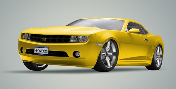 Videohive Muscle Car Opener Openers template preview