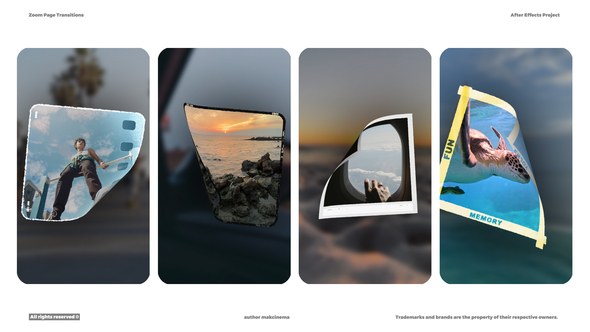 Videohive Page Transition - Zoom Transition Elements template preview