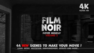 Videohive Film Noir - Movie Mockup Volume 2 Elements template preview