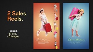 2 Sales Reels Product Promo template preview