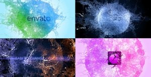Videohive Splash Logo - Particle Effect 11 Logo Stings template preview