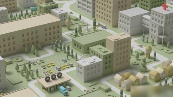 Videohive Toy City Layout Logo Logo Stings template preview