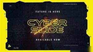 Videohive Cyber Slide Openers template preview