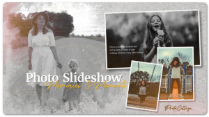 Emotional Photo Slideshow | Memories Photo Slideshow Premiere Pro template preview