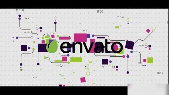 Videohive White Digital Openers template preview