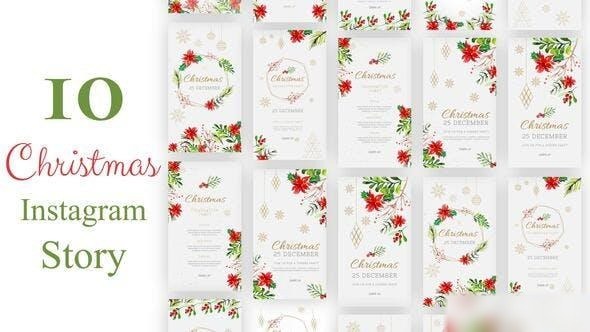 Videohive Christmas Instagram Stories 34766082