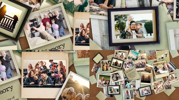 Bright Memories Slideshow | MOGRT Premiere Pro template preview