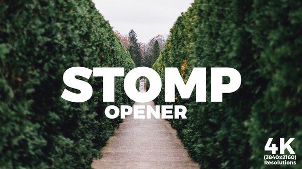 Stomp Opener Video Displays template preview