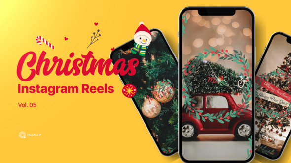 Videohive Christmas Reels Vol. 05 Titles template preview