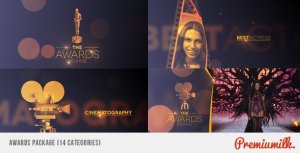 Awards Package Video Displays template preview