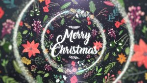 Christmas Titles Video Displays template preview