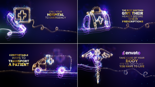 Videohive Medical Opener // Health & Medical Opener Openers template preview