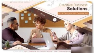 Videohive Creative Business Solution Openers template preview