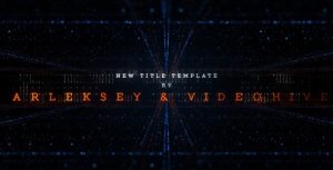 Videohive Dots Digital Titles Titles template preview