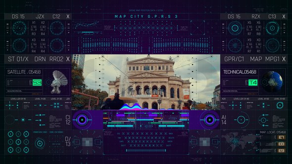 Videohive HUD PRO GPRS3 Elements template preview