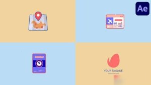 Videohive Travel Logo for After Effects 43419621 Logo Stings template preview