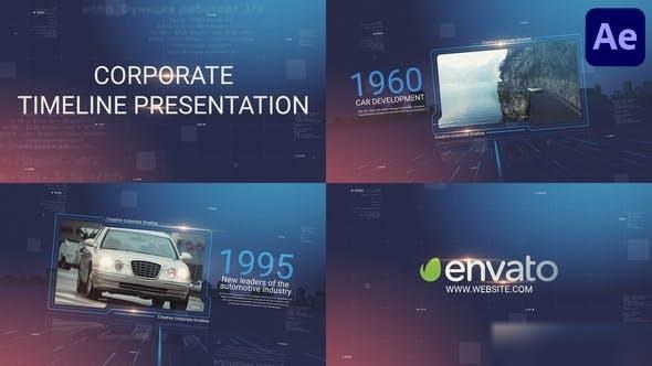 Videohive Corporate Slideshow for After Effects Openers template preview