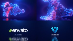 Videohive Color Smoke Logo Reveal 5 Logo Stings template preview