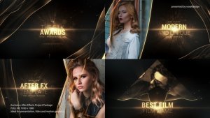 Videohive Silk Awards Cinematic Titles Broadcast-packages template preview