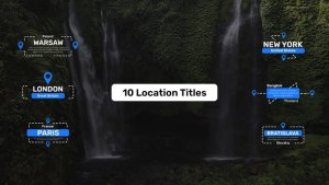 Videohive Design Location Titles Titles template preview