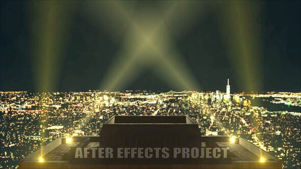 Videohive Skyscrapers City Logo Logo Stings template preview