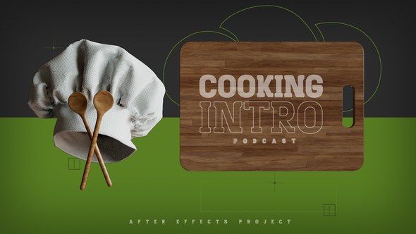 Videohive Cooking Intro Podcast Openers template preview
