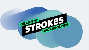 Videohive Gradient Strokes Backgrounds Elements template preview
