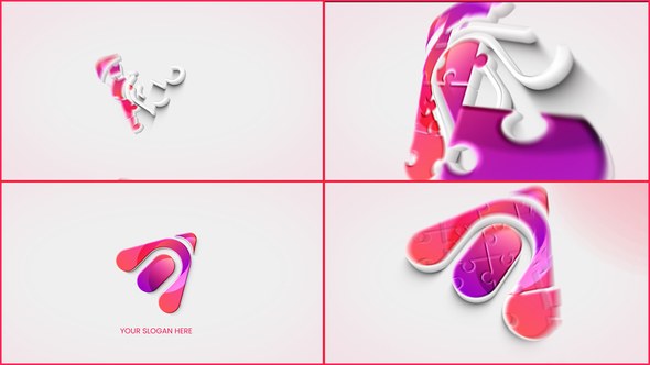 Videohive Puzzle Logo Reveal 55652588 Logo Stings template preview