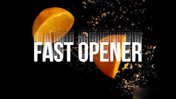Videohive Fast Opener 50315527 Openers template preview