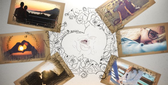 Videohive Love Story Slideshow 14589617 Video Displays template preview