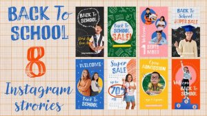 Videohive Back to School Instagram Stories 47592553 Elements template preview