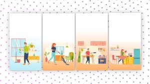 Videohive Chores - Vertical Media Content Elements template preview