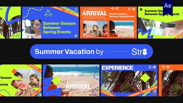 Videohive Summer Vacation Product Promo template preview