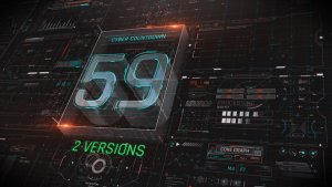 Videohive Cyber Countdown 40770488 Elements template preview