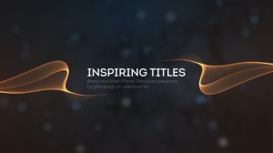 Inspiring Titles Video Displays template preview