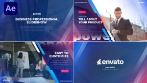Videohive Business Professional Slideshow for After Effects Openers template preview
