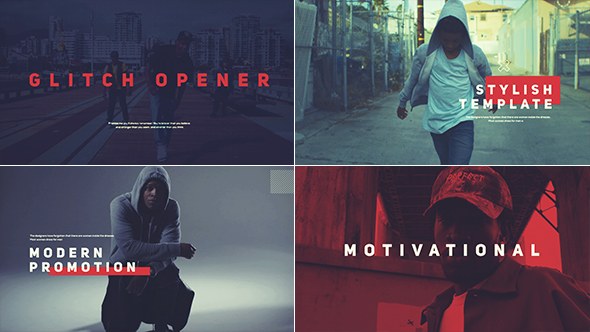 Videohive Glitch Opener 21250932 Openers template preview