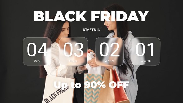 Videohive Liquid Countdown Timers 60156499 Elements template preview