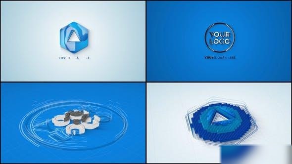 Videohive 3D Logo Animation 44479938 Logo Stings template preview