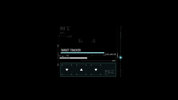 Videohive HUD Target Tracker 1 Infographics template preview