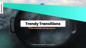 Videohive Trendy Transitions Elements template preview