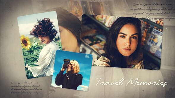 Videohive Memories Slideshow | Travel Memories Video Displays template preview