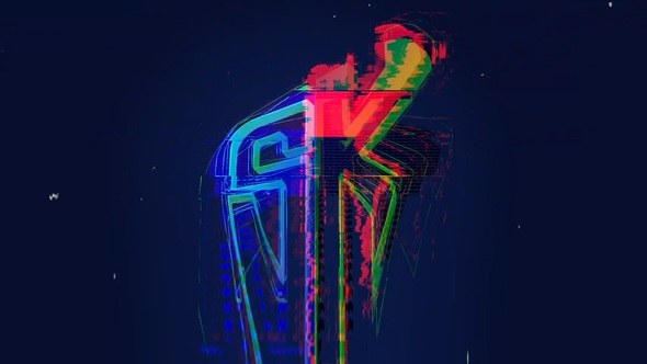 Videohive Glitch Logo 59327675 Logo Stings template preview