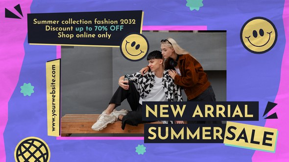 Videohive Fashion Sale Slides Promo 50895990 Broadcast-packages template preview