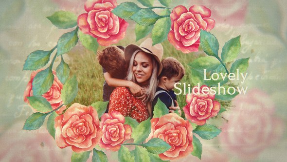 Videohive Lovely Slideshow 24769210 Video Displays template preview