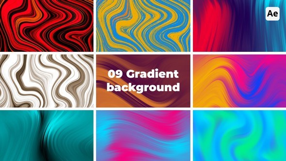 Videohive Gradient Background | AE Elements template preview