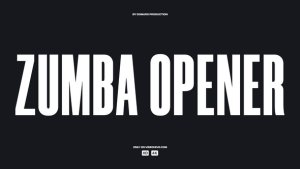 Videohive Zumba Opener Product Promo template preview