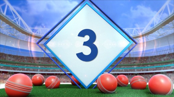 Videohive Cricket Countdown 3 Elements template preview