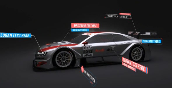 70 Call-Outs Pack Video Displays template preview