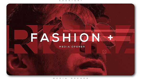 Videohive Fashion Plus Media Opener Openers template preview